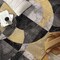 World Rug Gallery Modern Geometric Circles Design Non Shedding Soft Area Rug 2' x 7' Yellow 397YELLOW2x7 - alternate 2